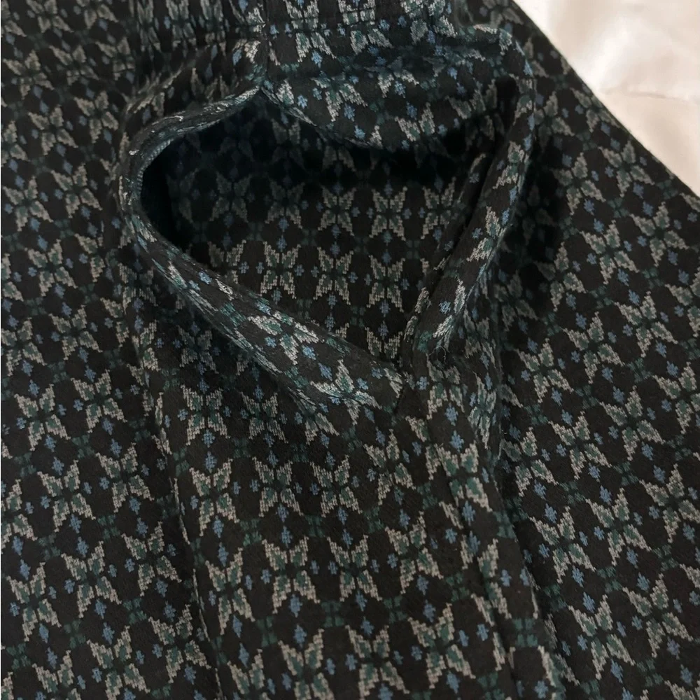 Women's Printed Ponte Bootleg Pant - Picture 7 of 10